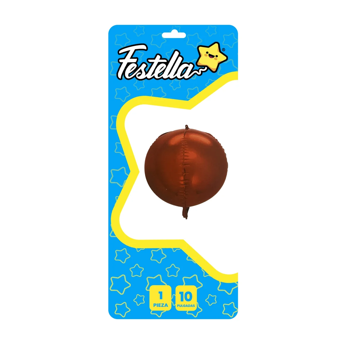 GLOBO REDONDO ROJO 10" (PQTX25)