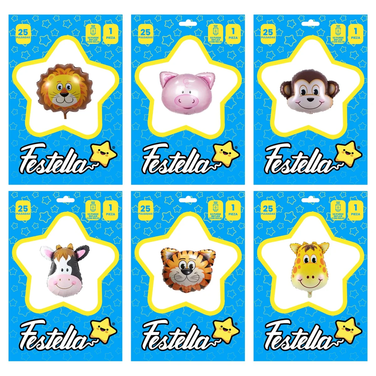 GLOBO ANIMALES 20" (PQTX25)