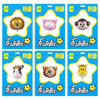 GLOBO ANIMALES 20" (PQTX25)