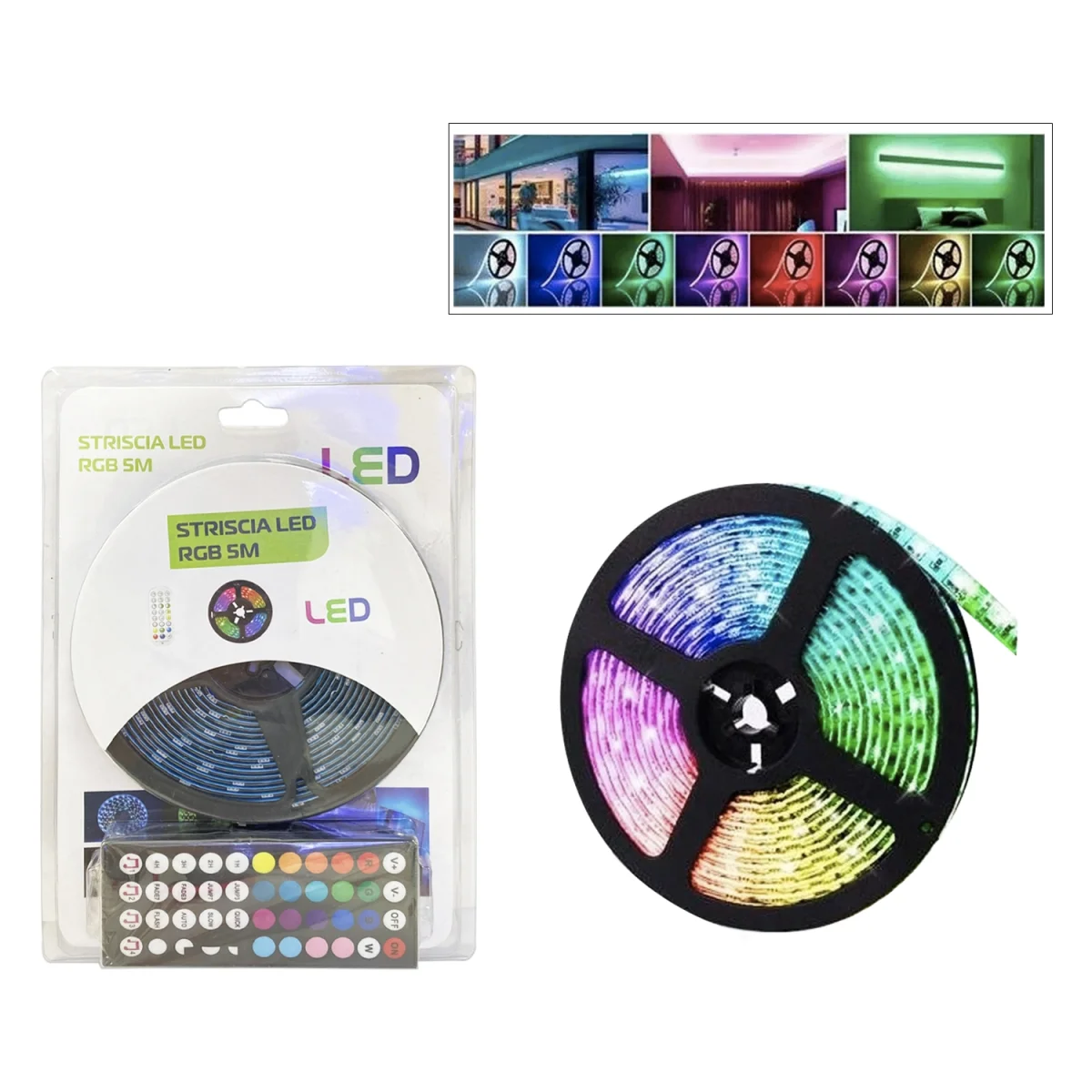 CINTA LUZ LED 5M 5V (USB)