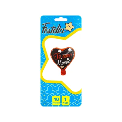 GLOBO TE AMO  10".(PQTX25),