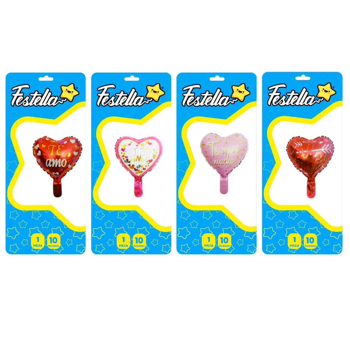 GLOBO TE AMO 10".(PQTX25)