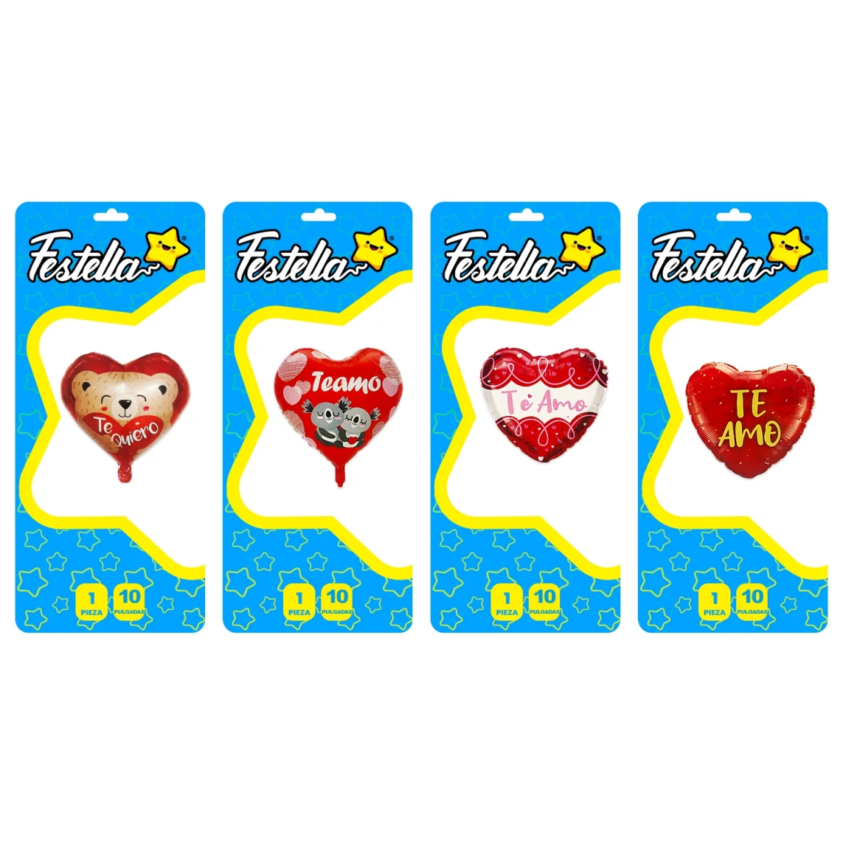 GLOBO TE AMO 10".(PQTX25)