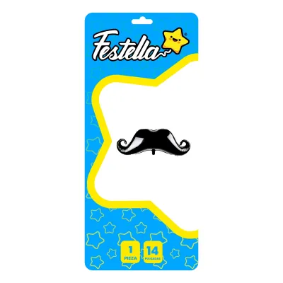 GLOBO BIGOTE 14" (PQTX25)