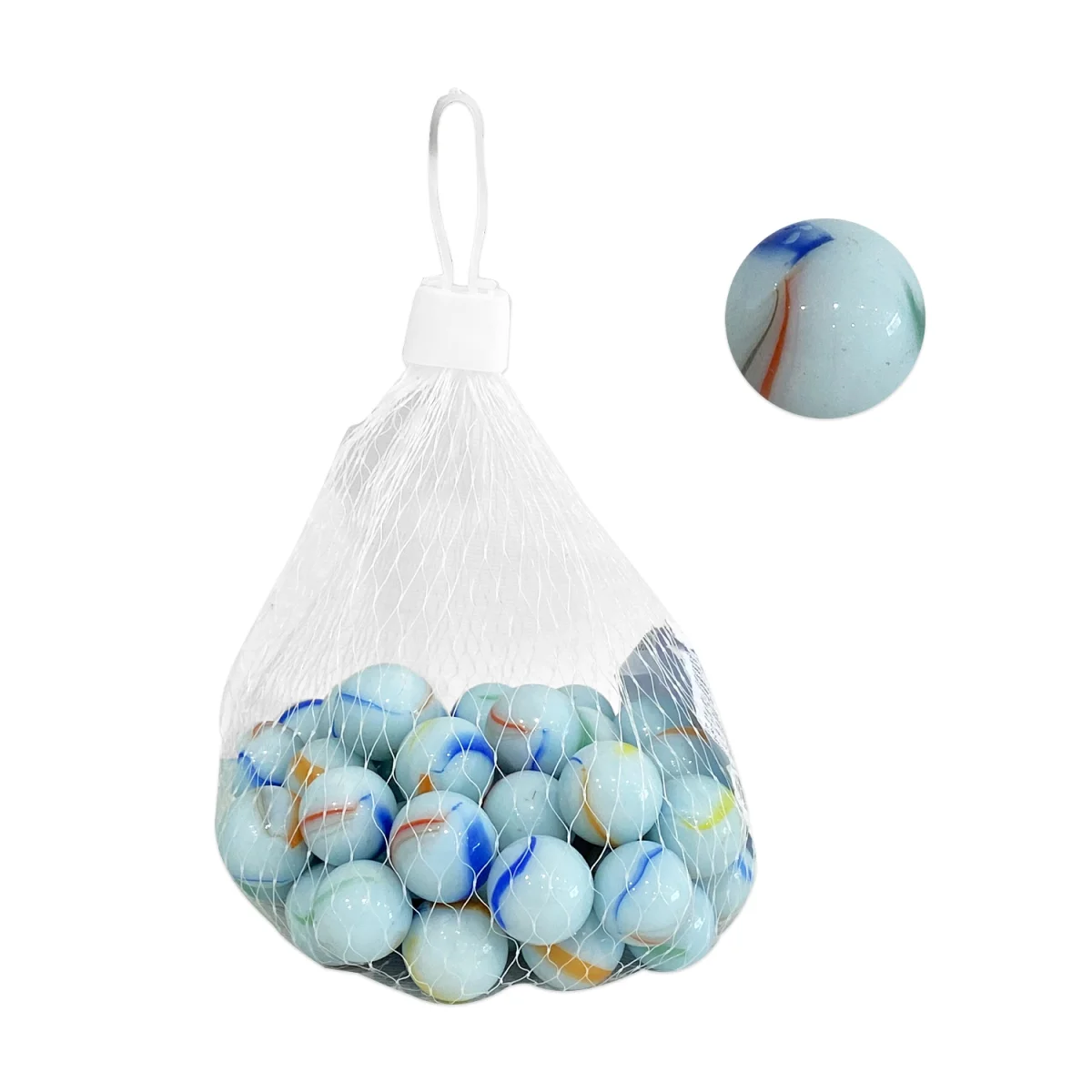CANICAS BLANCAS 16MM X50 EN MALLA