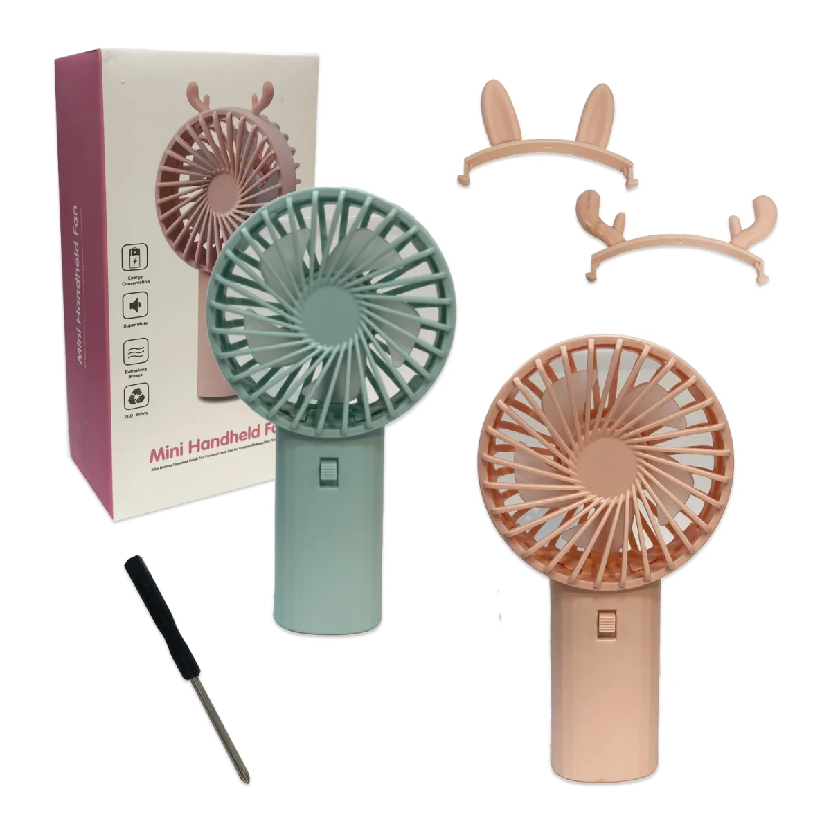MINI VENTILADOR PORTATIL OREJAS