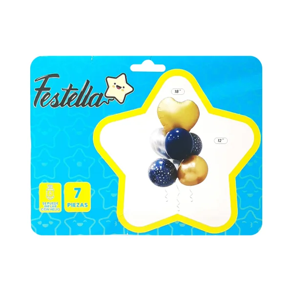 KIT GLOBO CORAZON MATE