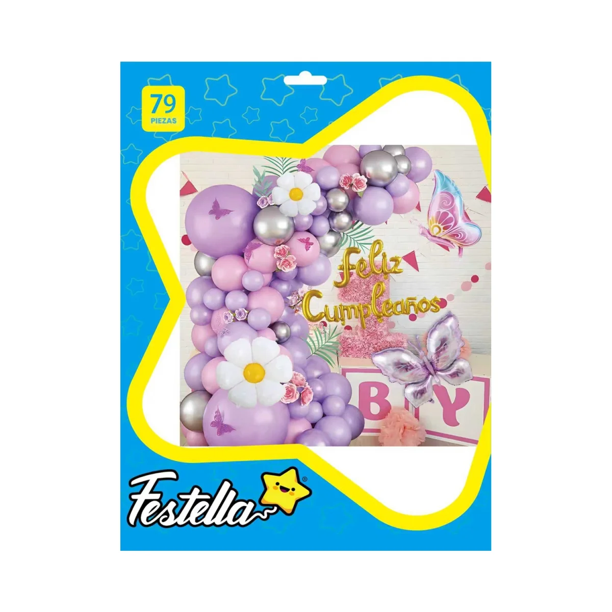 KIT GLOBO ORGANICO FIGURAS F.C X79PCS (PQTX5)