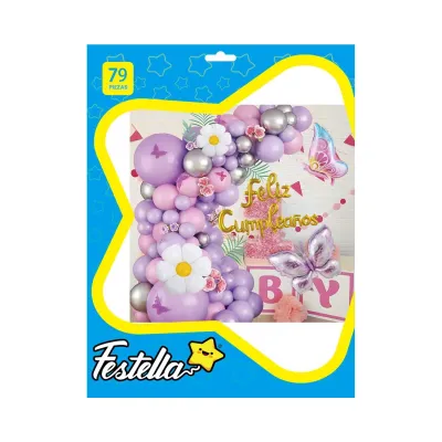 KIT GLOBO ORGANICO FIGURAS F.C X79PCS (PQTX5)