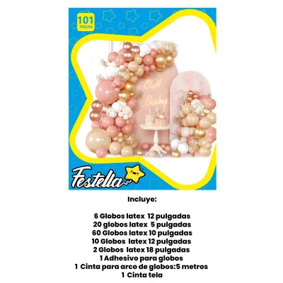 KIT GLOBO ORGANICO X101PCS (PQTX5)