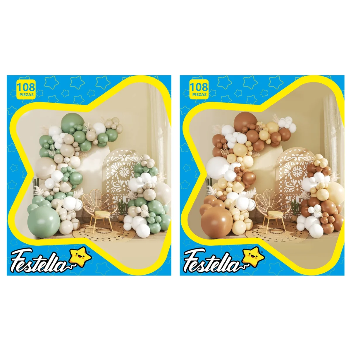 KIT GLOBO ORGANICO X108PCS (PQTX5)