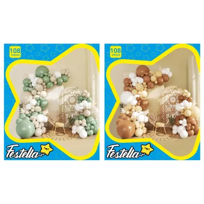 KIT GLOBO ORGANICO X108PCS (PQTX5)