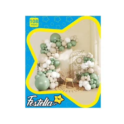 KIT GLOBO ORGANICO X108PCS (PQTX5)