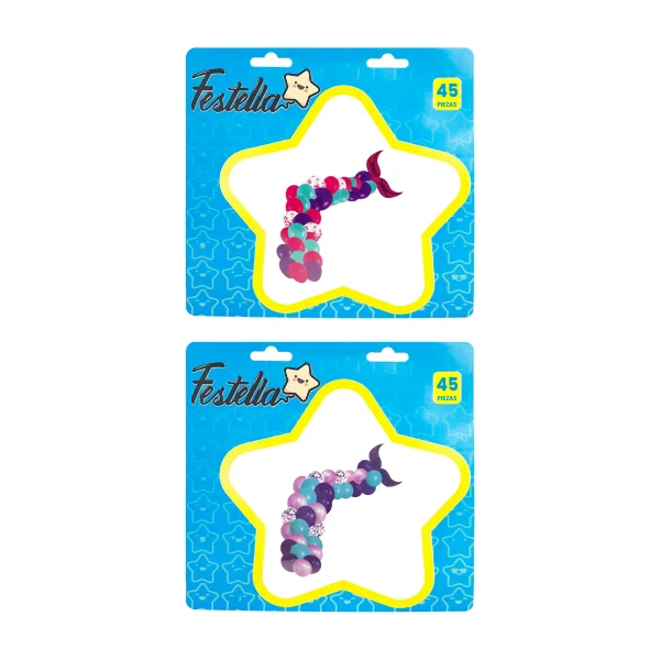KIT GLOBO ORGANICO FIGURAS F.C X73PCS (PQTX5)