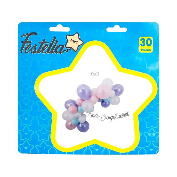 KIT GLOBO ORGANICO FLORES F.C X74PCS (PQTX5)