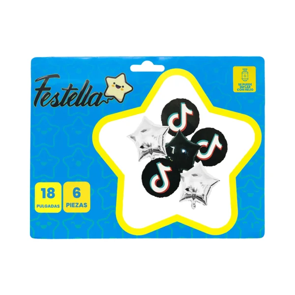 KIT GLOBO MUSICAL X6