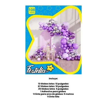 KIT GLOBO ORGANICO X108PCS (PQTX5)