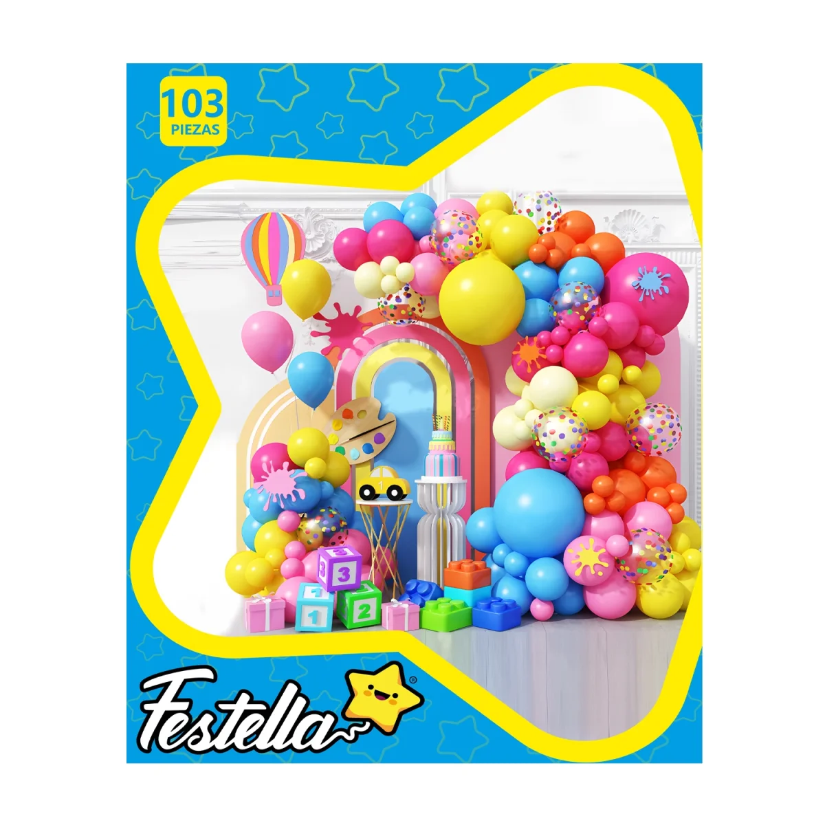 KIT GLOBO ORGANICO INFANTIL X103PCS (PQTX5)