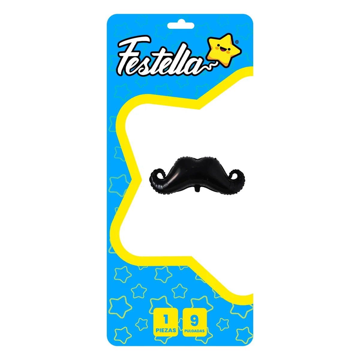 GLOBO BIGOTE 9" (PQTX25)