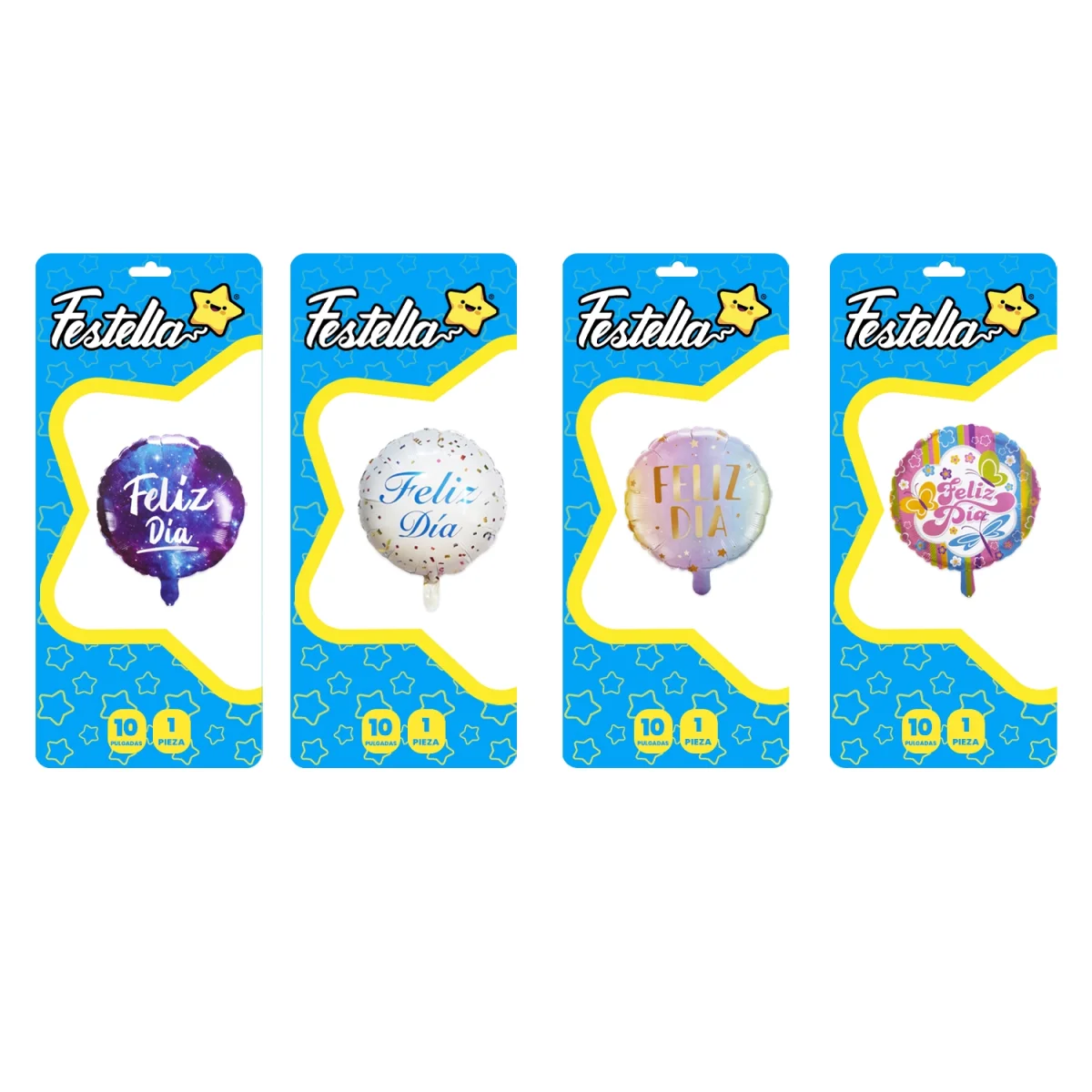 GLOBO FELIZ DIA 10" (PQTX25)