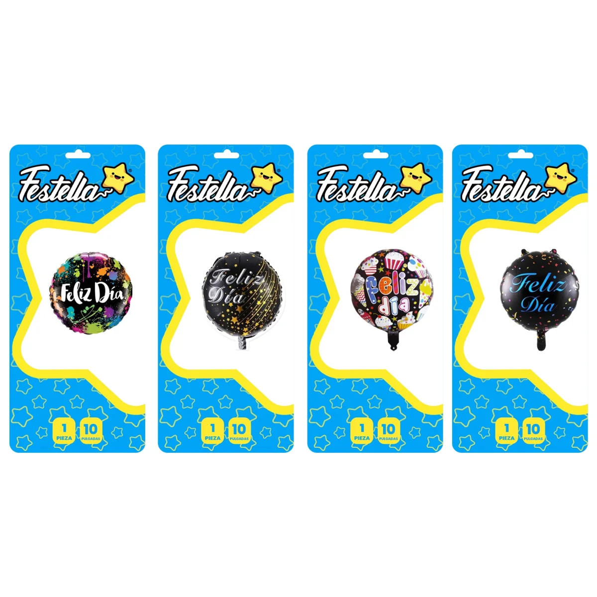 GLOBO FELIZ DIA 10" (PQTX25)