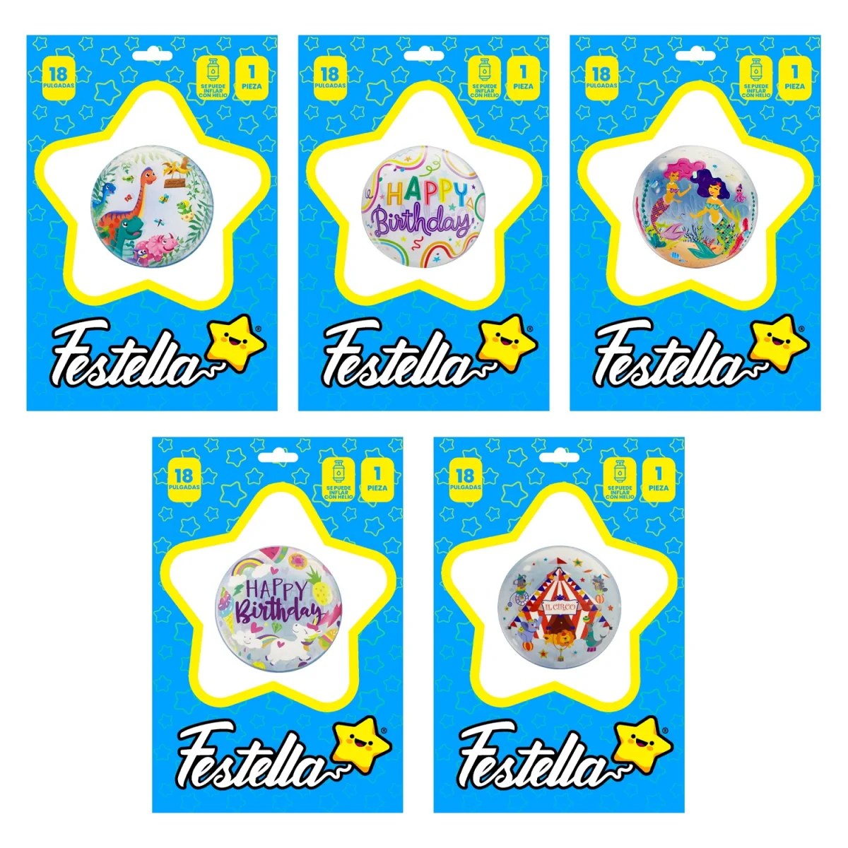 GLOBO HAPPY BIRTHDAY 18"(PQTX25)