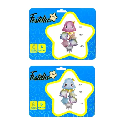 KIT GLOBO MEDUSA X6.