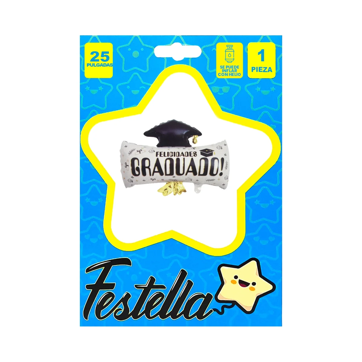 GLOBO GRADO DIPLOMA 25"(PQTX25)