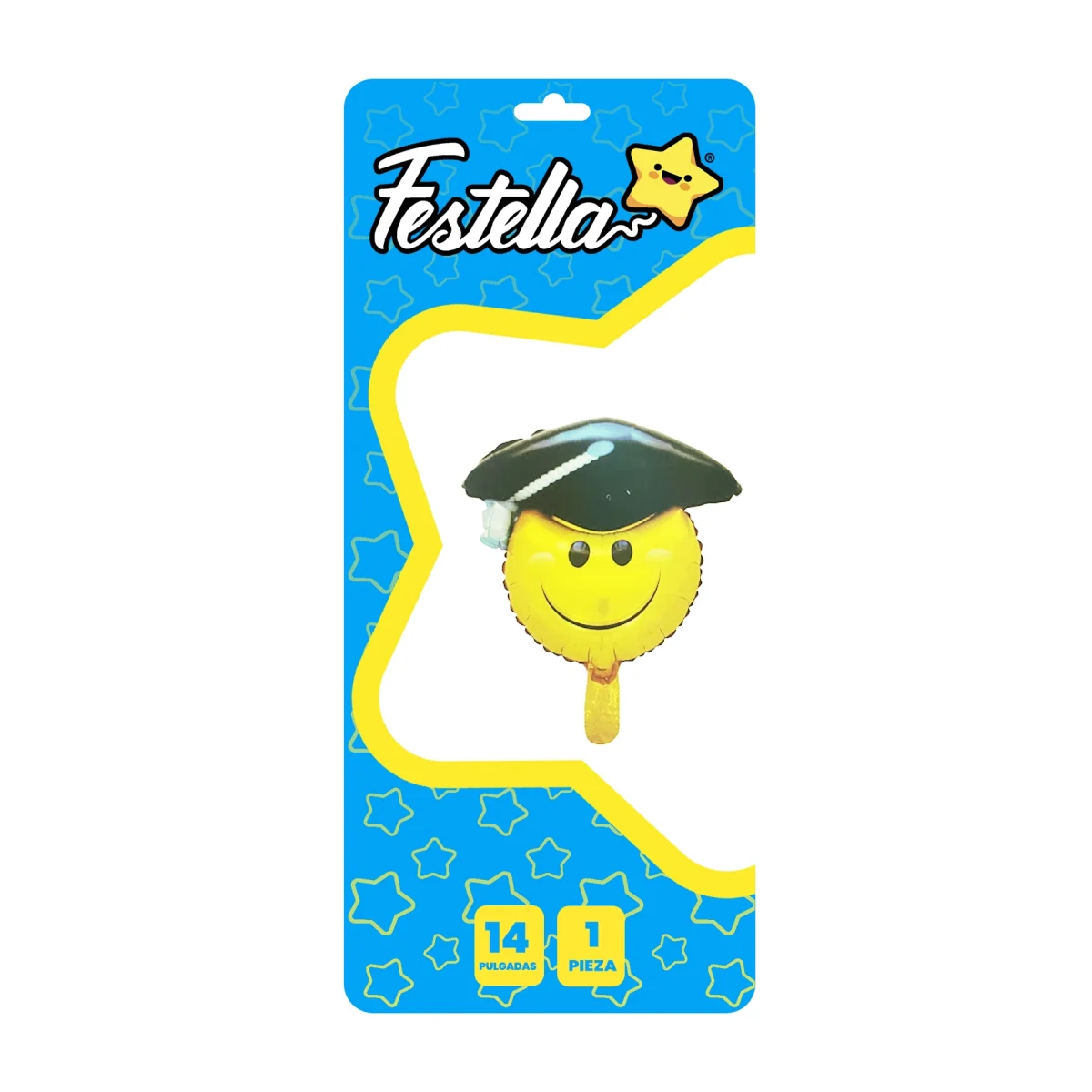 GLOBO EMOTICON DE GRADO 14"(PQTX25)