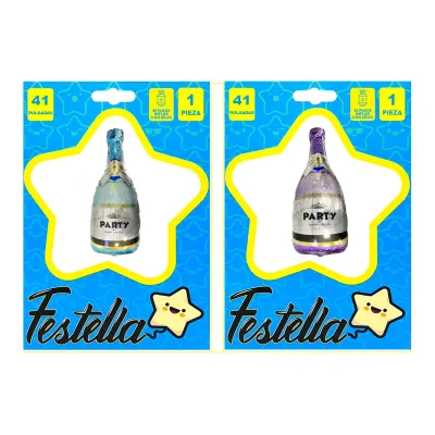 GLOBO CHAMPAÑA 41"(PQTX25)