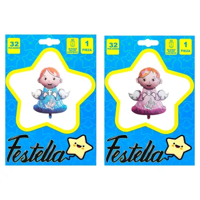 GLOBO ANGEL BAUTIZO 32"(PQTX25)