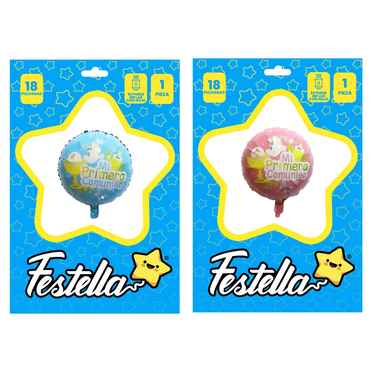 GLOBO MI PRIMERA COMUNION 18"(PQTX25)
