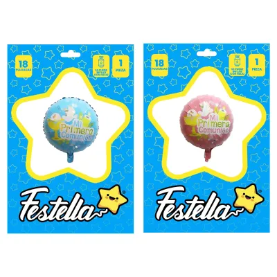 GLOBO MI PRIMERA COMUNION 18"(PQTX25)