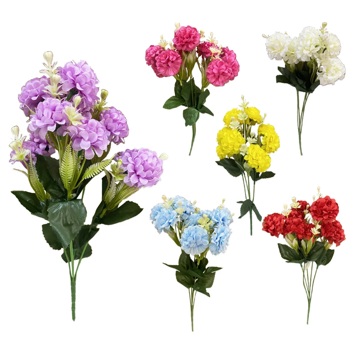 RAMO FLORES ARTIFICIALES X10 35CM