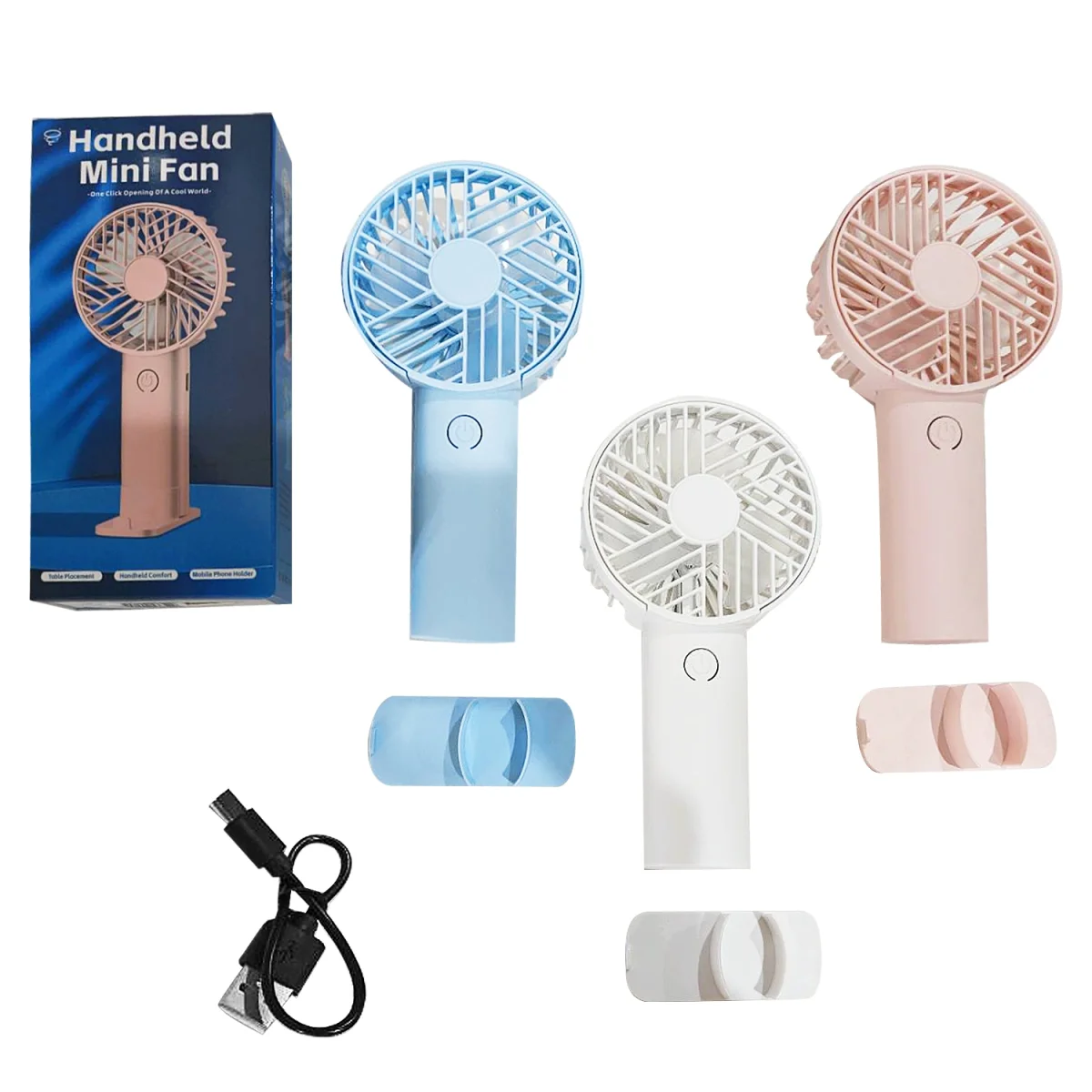 MINI VENTILADOR PORTATIL RECARGABLE (USB)