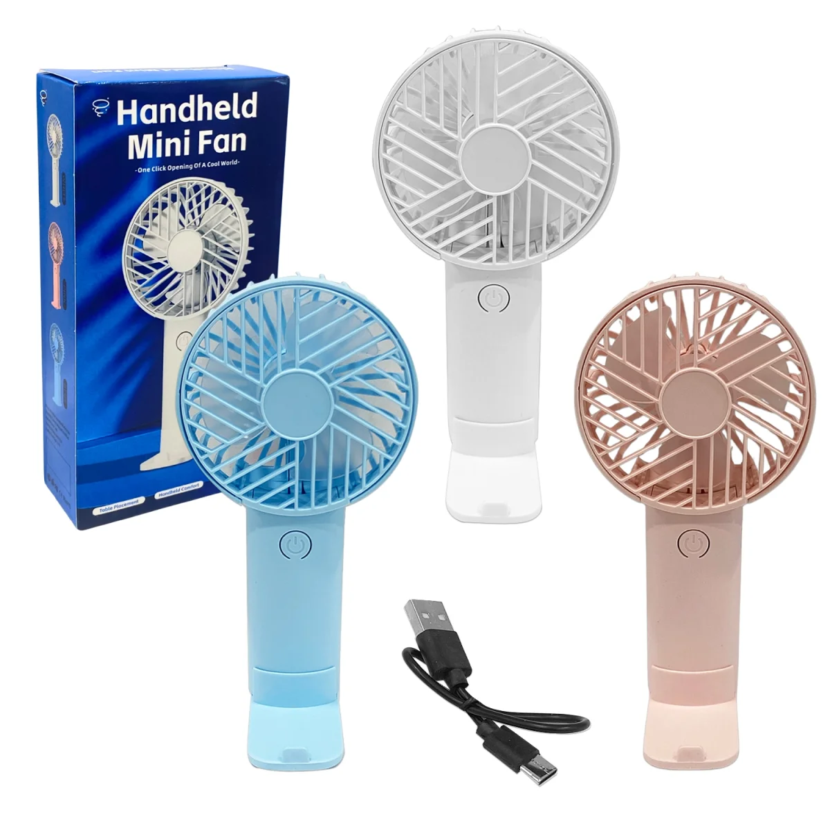 MINI VENTILADOR PORTATIL RECARGABLE (USB)