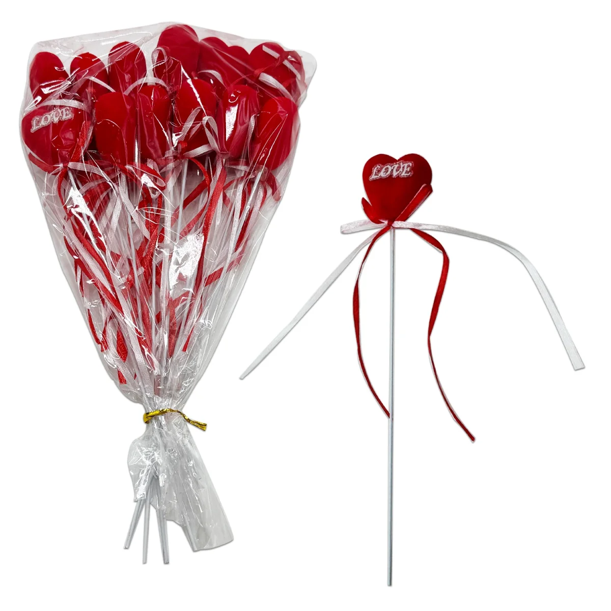 CORAZON FELIZ DIA DECORATIVO (PQTX12)