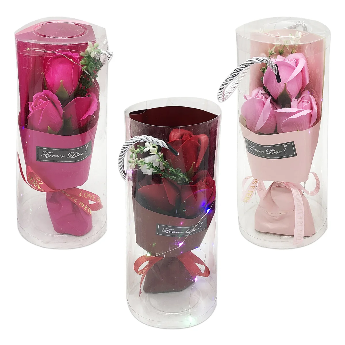 RAMO ROSAS FELIZ DIA EN ACETATO (CJX6)