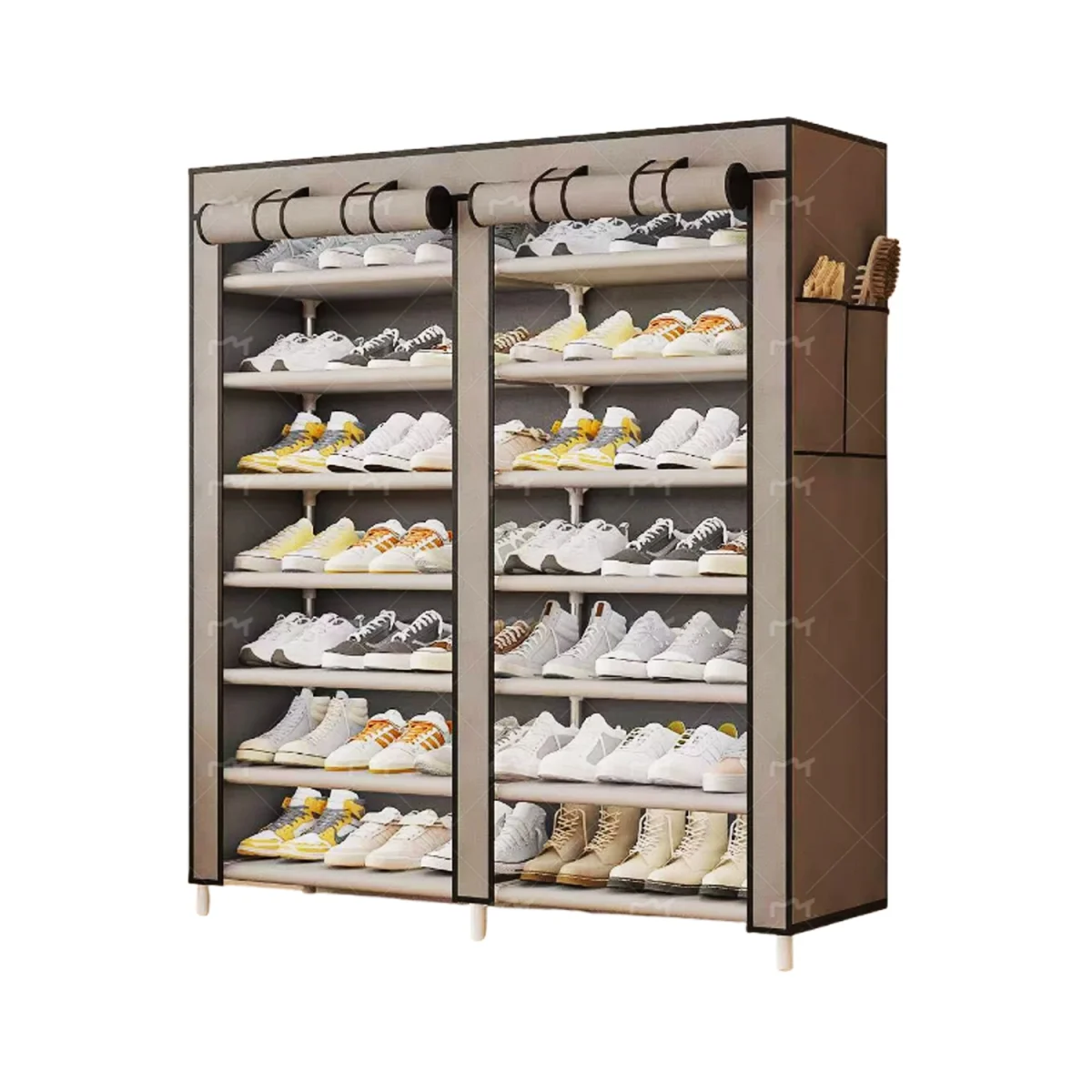 ORGANIZADOR PARA ZAPATOS METALICO 7 NIVELES 113*30*107CM