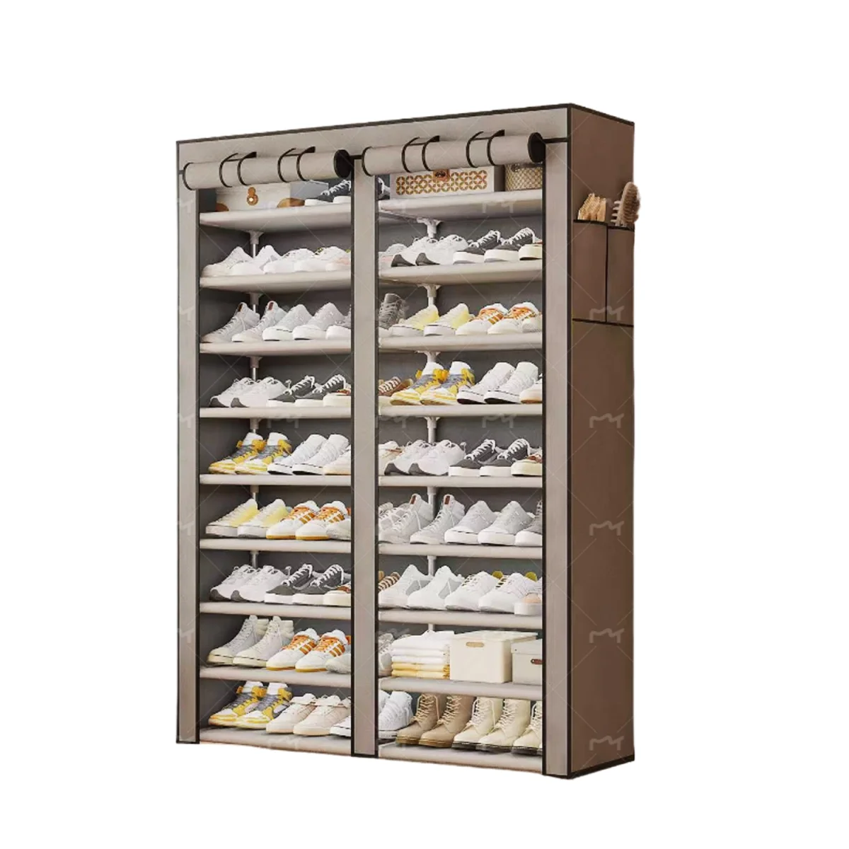 ORGANIZADOR METALICO PARA ZAPATOS 8 NIVELES 113*30*124CM