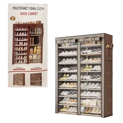 ORGANIZADOR PARA ZAPATOS METALICO 10 NIVELES 113*30*158CM