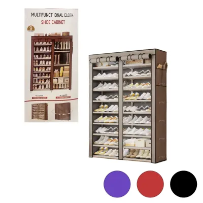 ORGANIZADOR PARA ZAPATOS METALICO 10 NIVELES 113*30*158CM