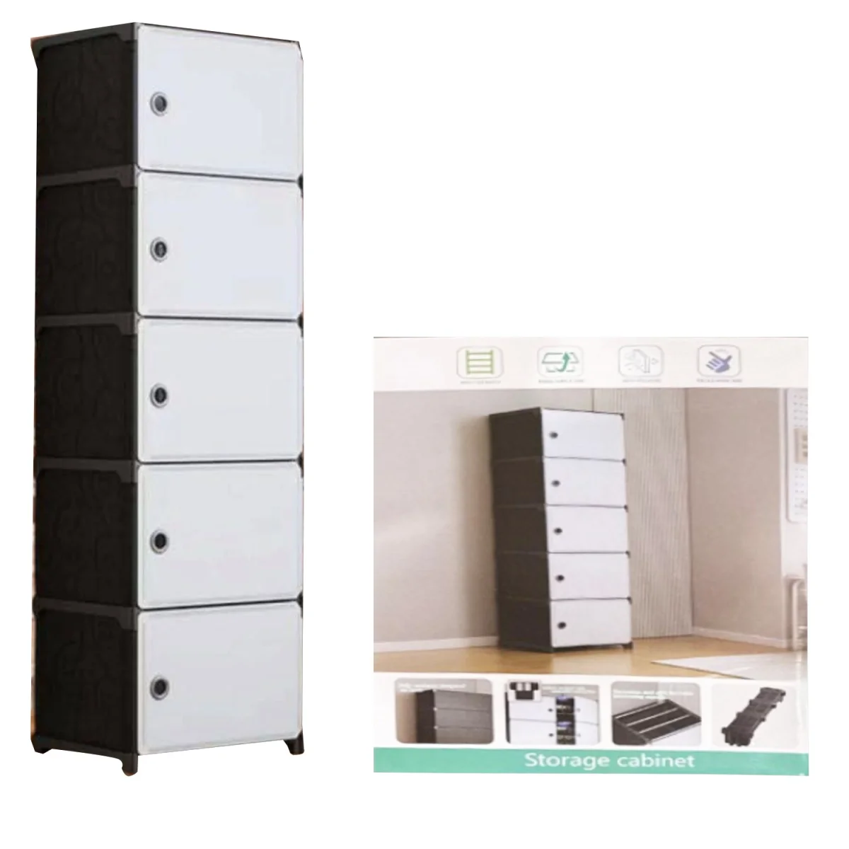 ORGANIZADOR METALICO PARA ROPA 5 NIVELES 154*42*29CM