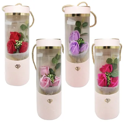 RAMO ROSAS ARTIFICIALES EN ACETATO (CJX20),