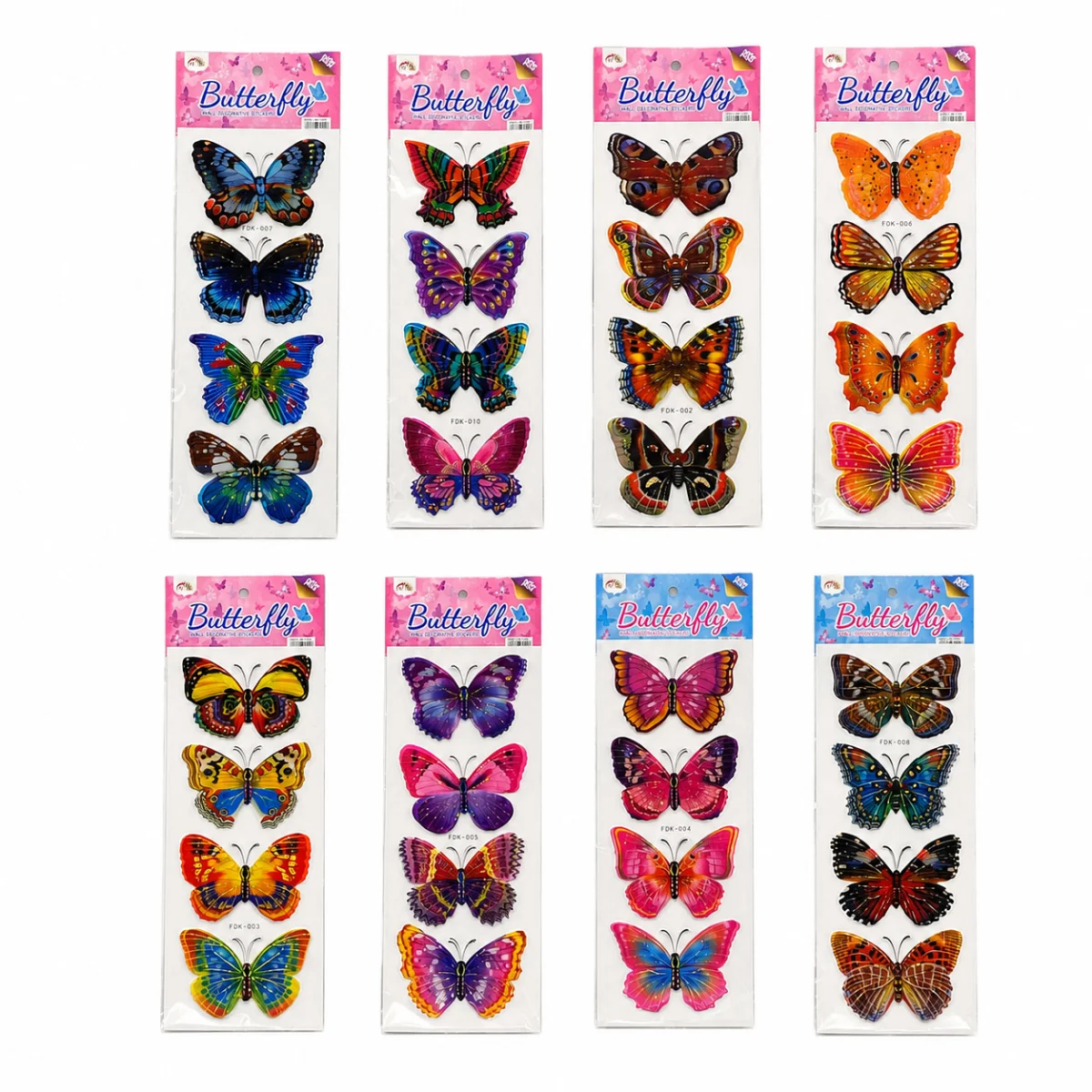 STICKER MARIPOSA 38CM X4 (PQTX10)