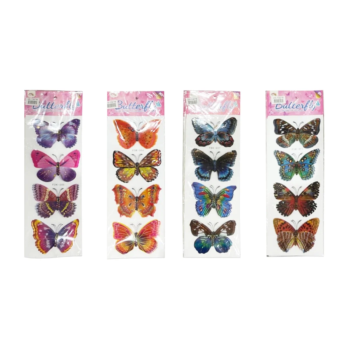 STICKER MARIPOSA 38CM X4 (PQTX10)