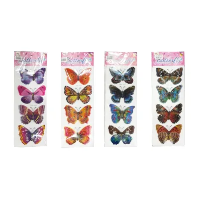 STICKER MARIPOSA 38CM X4 (PQTX10)