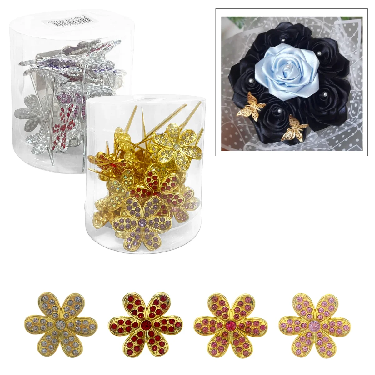 PIN METALICO FLOR (PQTX24)