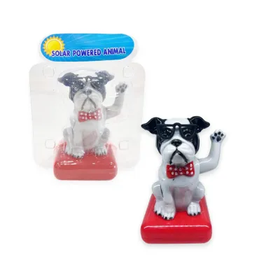 ADORNO SOLAR PERRO CON MOVIMIENTO