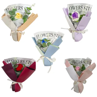 RAMO ROSAS FELIZ DIA EN BOLSA DESARMADA (CJX12)